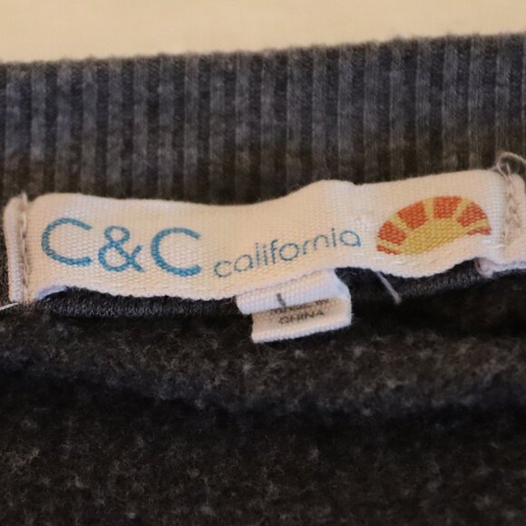 C&C California Grateful Sweatshirt Size L - Picture 4 of 10